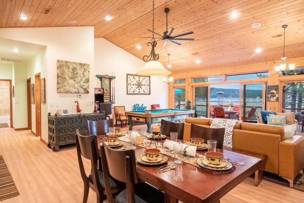 Lake Time Villa New Luxury With Hot Tub 빅 베어 레이크 외부 사진