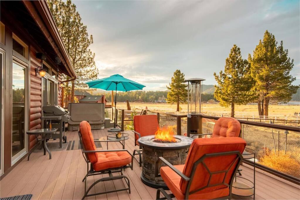 Lake Time Villa New Luxury With Hot Tub 빅 베어 레이크 외부 사진