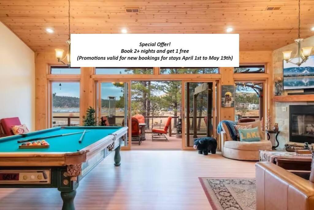 Lake Time Villa New Luxury With Hot Tub 빅 베어 레이크 외부 사진